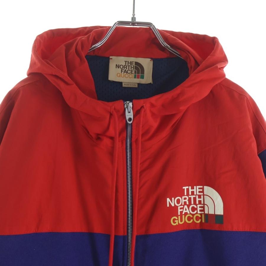 GUCCI（グッチ） adidas Hoodie アディダス ナイロン切替 ジップアップ