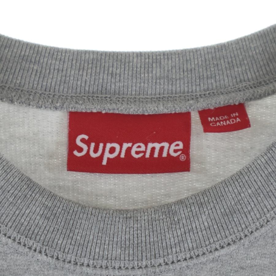 SUPREME シュプリーム 14SS Marathon Crewneck マラソン クルーネックスウェットトレーナー グレー_6