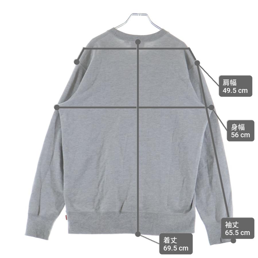 SUPREME シュプリーム 14SS Marathon Crewneck マラソン クルーネックスウェットトレーナー グレー_8