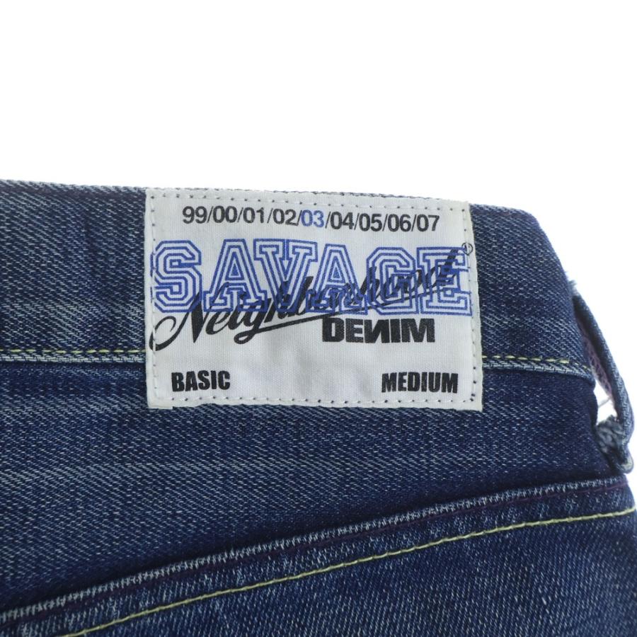 neighborhood ネイバーフッド　ダメージ加工 ジーンズ NEIGHBORHOOD（ネイバーフッド） Scab Savage スキャブ サベージ