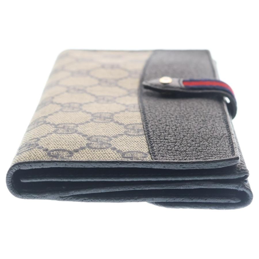 GUCCI グッチ VINTAGE Wallet ヴィンテージ シェリーライン ロングウォレット 長財布 ネイビー GUCCI（グッチ） VINTAGE Wallet ヴィンテージ シェリーライン ロング