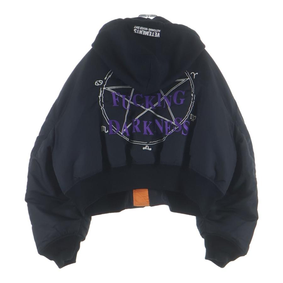VETEMENTS（ヴェトモン） 16AW Total Fucking Darkness Bomber Jacket