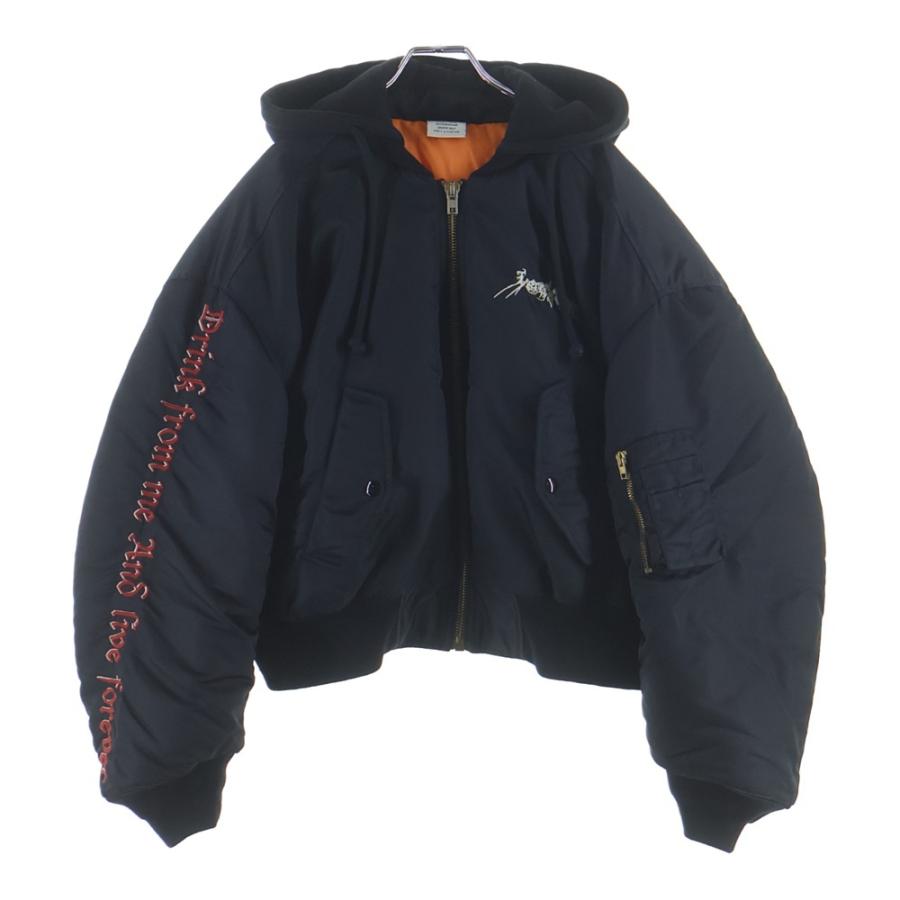 VETEMENTS（ヴェトモン） 16AW Total Fucking Darkness Bomber Jacket