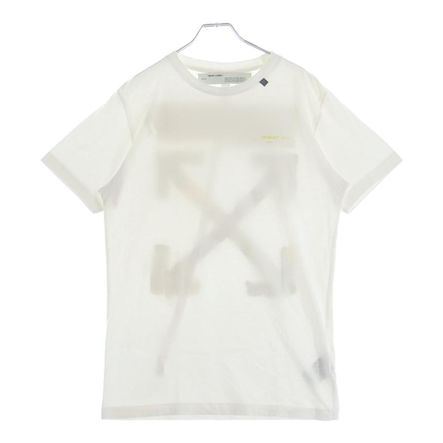 OFF-WHITE オフホワイト 19AW Acrylic Diagonal Arrow T-Shirt