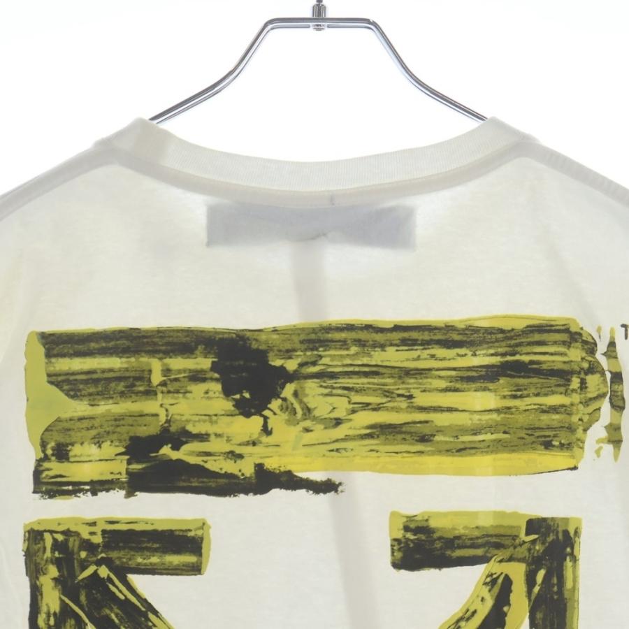 OFF-WHITE オフホワイト 19AW Acrylic Diagonal Arrow T-Shirt