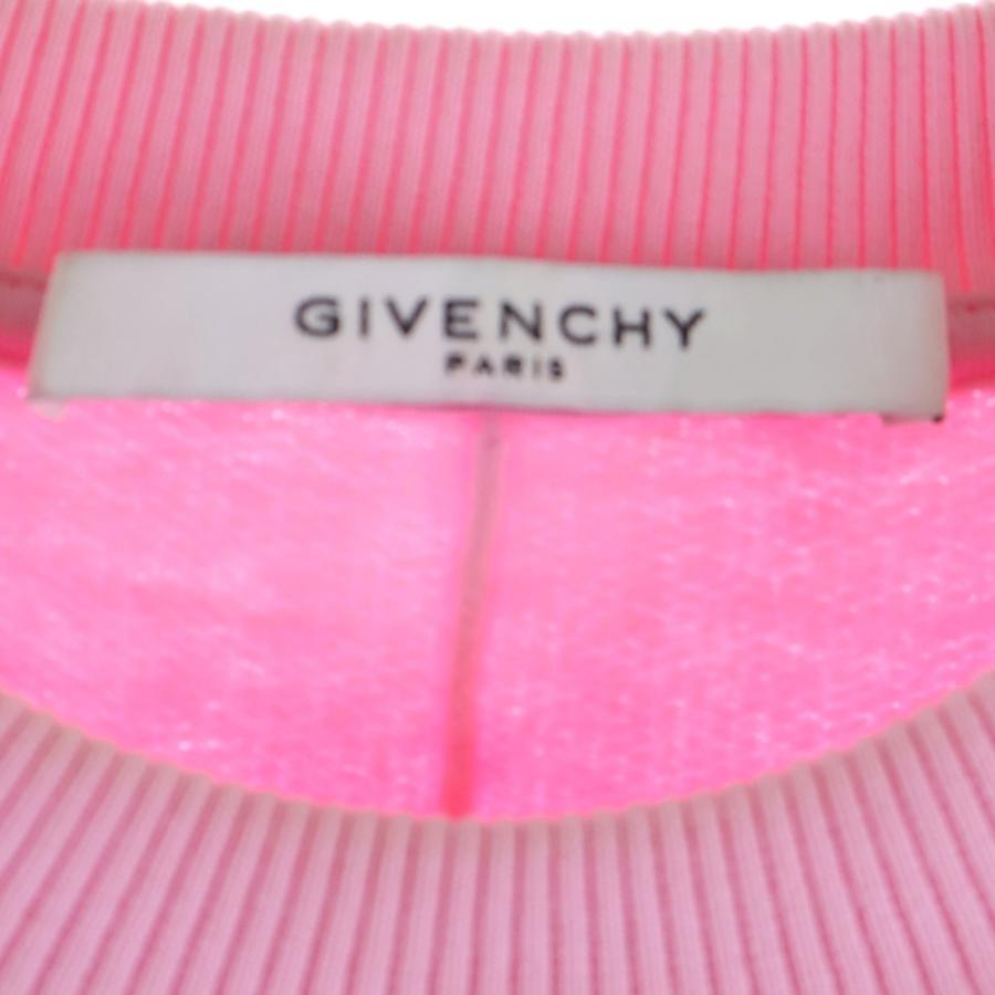 GIVENCHY ジバンシィ 13SS Sweatshirt スタープリント クルーネックスウェットトレーナー ピンク 17X7714495-670-XS