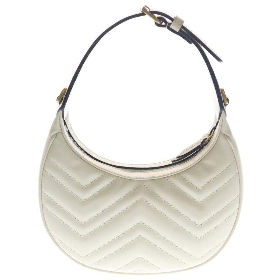 GUCCI（グッチ） GG Marmont Half Moon Shoulder Bag GGマーモント