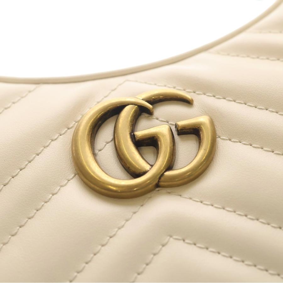 GUCCI（グッチ） GG Marmont Half Moon Shoulder Bag GGマーモント