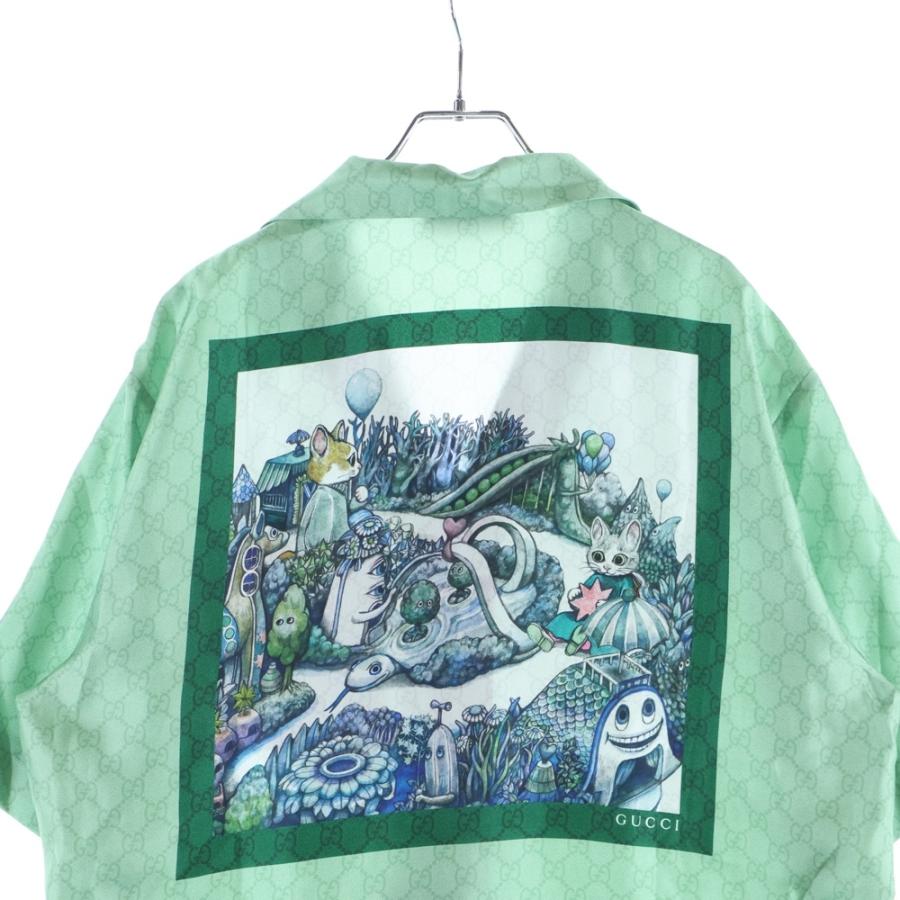 GUCCI（グッチ） Higuchi Yuko Silk Twill Shirt 日本限定