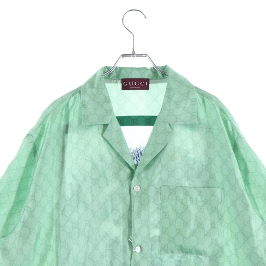 GUCCI（グッチ） Higuchi Yuko Silk Twill Shirt 日本限定