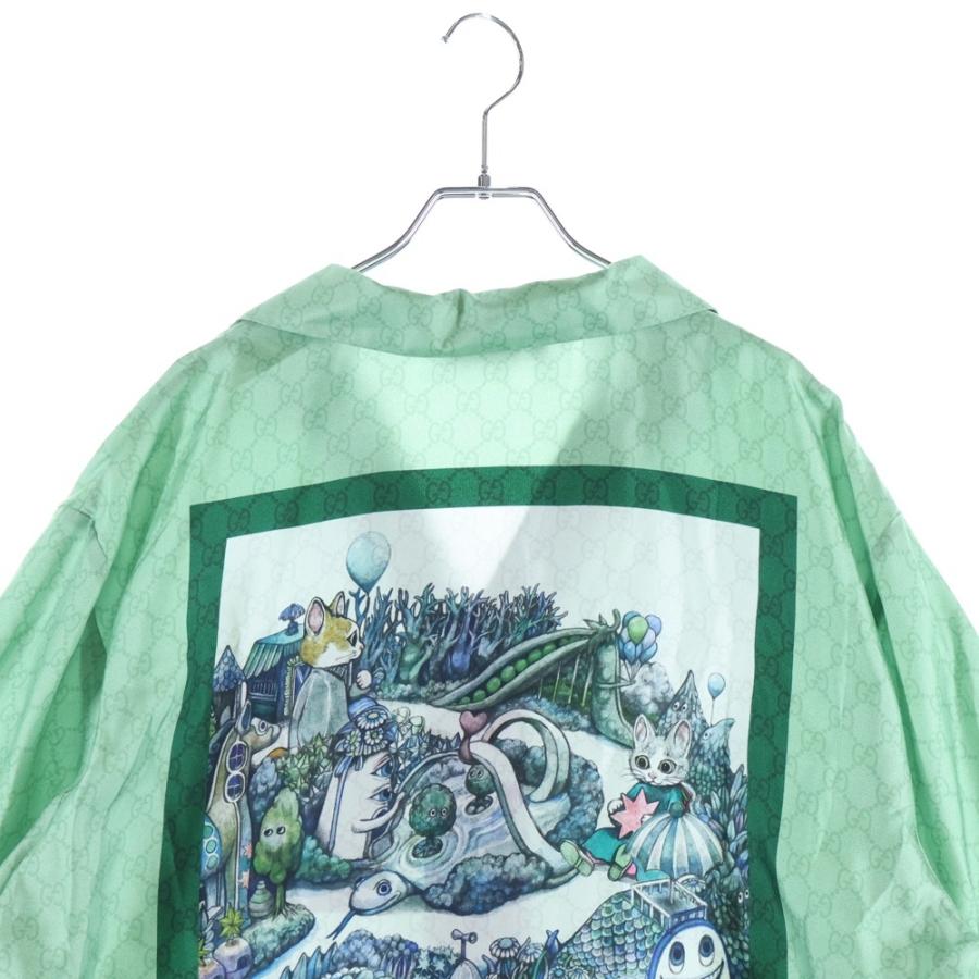 GUCCI（グッチ） Higuchi Yuko Silk Twill Shirt 日本限定