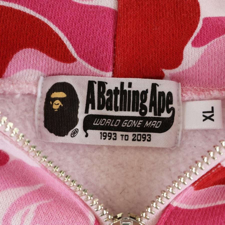 A BATHING APE（アベイシングエイプ） ABC Camo Shark Half Zip Hoodie