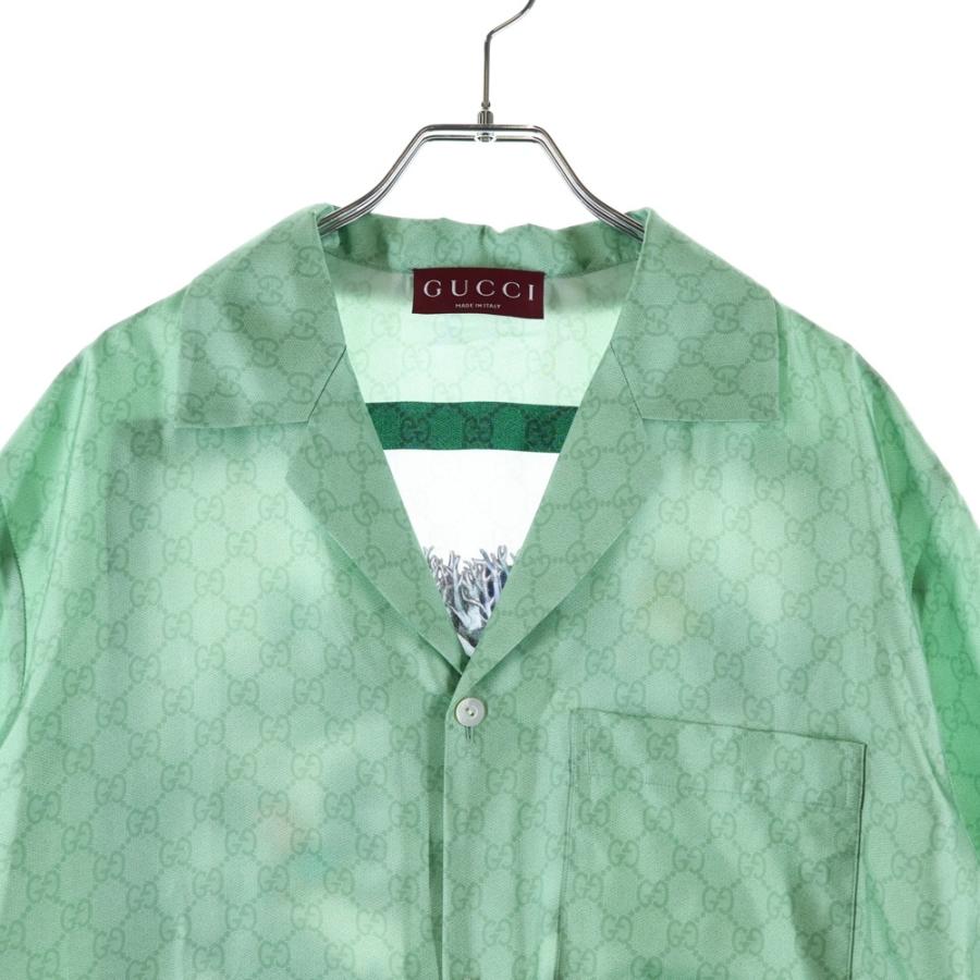 今週限定お値下中 グッチ　ヒグチユウコ　シルク　ネックボウ GUCCI GUCCI（グッチ） Higuchi Yuko Silk Twill Shirt 日本限定