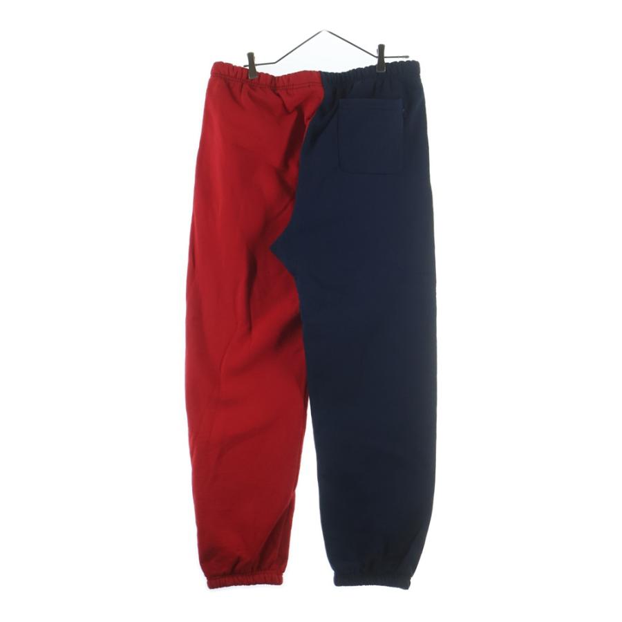 SUPREME シュプリーム 18AW Split Sweatpants スプリット スウェットパンツ ネイビー/レッド Supreme（シュプリーム） 18AW Split Sweatpants スプリット