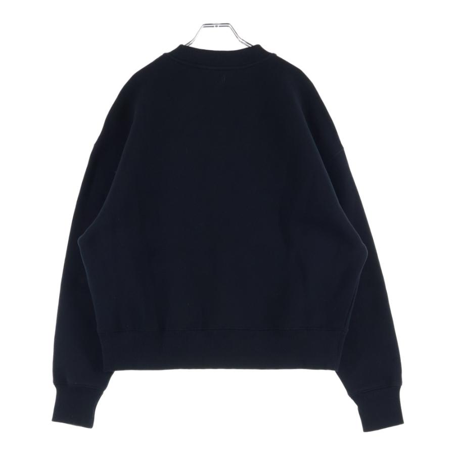 アミアレクサンドルマテュッシ Tiger Swaetshirt タイガーハートロゴ刺繍 クルーネックスウェットトレーナー ブラック E22UDW009.749_1