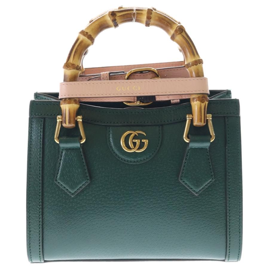 GUCCI（グッチ） Diana Mini Tote Bag ダイアナ ミニ バンブーハンドル 