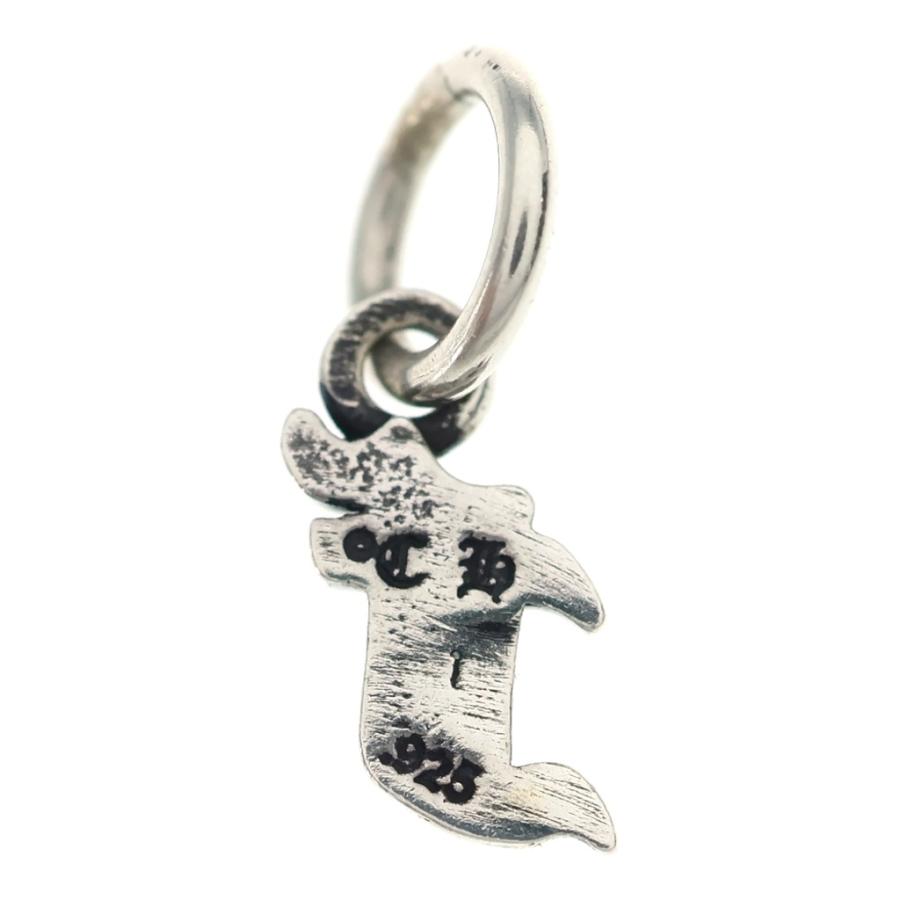CHROME HEARTS クロムハーツ STACK ALPHABET F Fイニシャル アルファベットスタックチャーム ペンダントトップ シルバー CHROME HEARTS（クロムハーツ） STACK ALPHABET F Fイニシャル