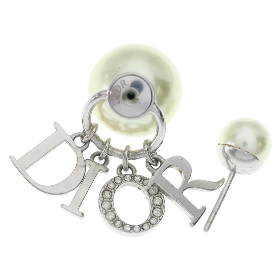 【美品☆箱付き】ディオール　トライバル　パール　ピアス　シルバー　片耳 DIOR ディオール トライバル パールピアス シルバー 片耳 : BRING
