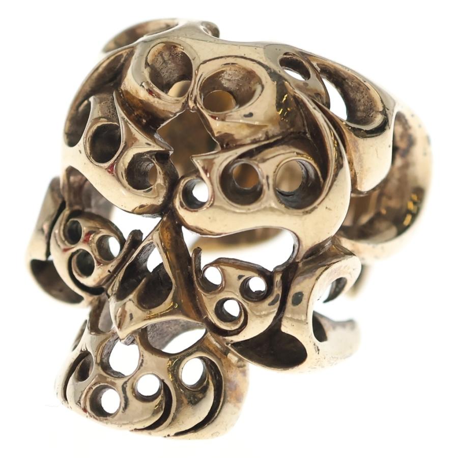 TENDERLOIN（テンダーロイン） 8K T-SKULL RING GOLD ボルネオスカル