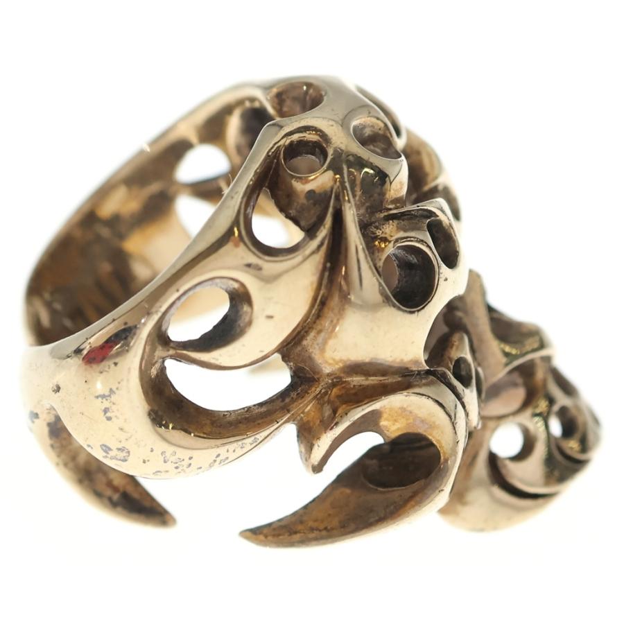 TENDERLOIN（テンダーロイン） 8K T-SKULL RING GOLD ボルネオスカル