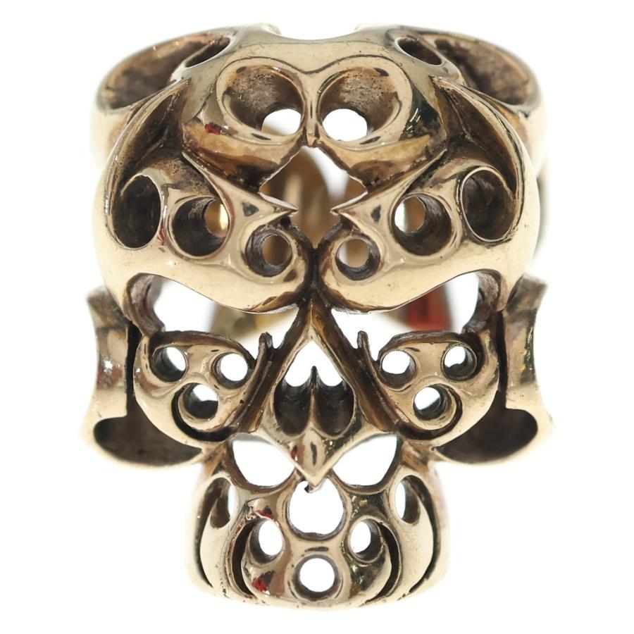 TENDERLOIN（テンダーロイン） 8K T-SKULL RING GOLD ボルネオスカル