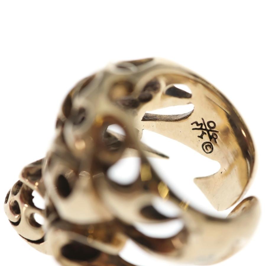 TENDERLOIN（テンダーロイン） 8K T-SKULL RING GOLD ボルネオスカル