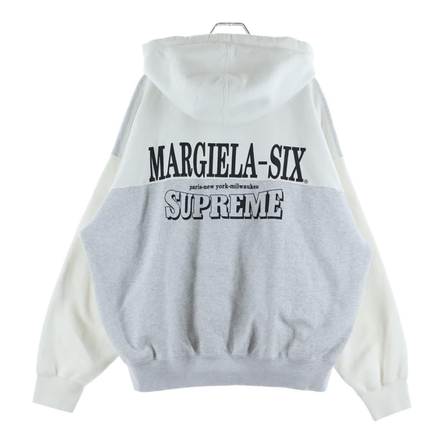 トップス Margiela Eagle Zip Up Hooded Sweatshirt Supreme MM6 Maison Margiela Eagle Zip Up Hooded Sweatshirt Red