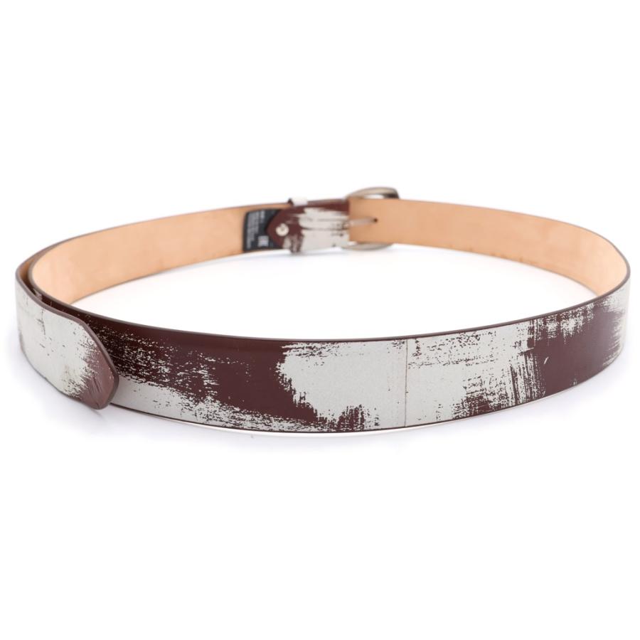 Maison Margiela レザーベルト ブラウン Maison Margiela（メゾンマルジェラ） Leather Belt レザーベルト