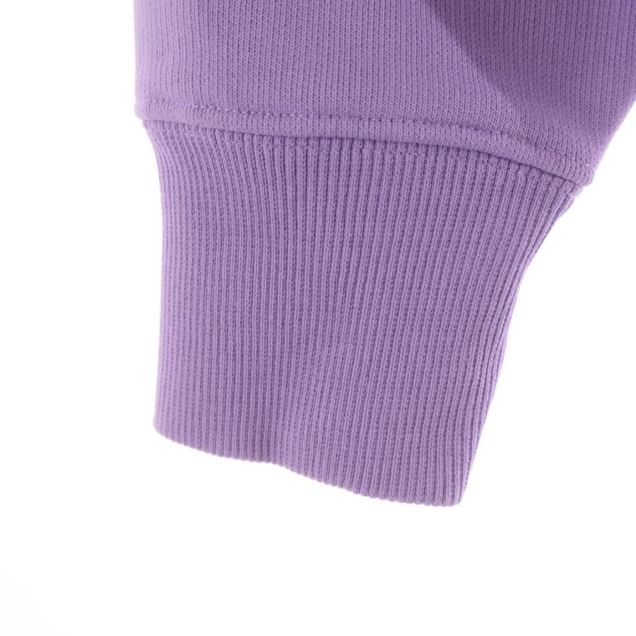 AMI Alexandre Mattiussi アミアレクサンドルマテュッシ Sweatshirt ロゴ刺繍 クルーネックスウェットトレーナー パープル E21HJ028.747_4