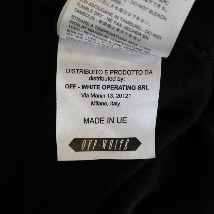OFF-WHITE オフホワイト 15AW L/S T-Shirt ロゴプリント 長袖Tシャツ