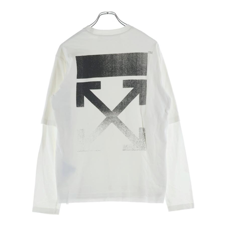 OFF-WHITE オフホワイト 21AW Degrade Arrow Double Sleeve L/S Shirt 