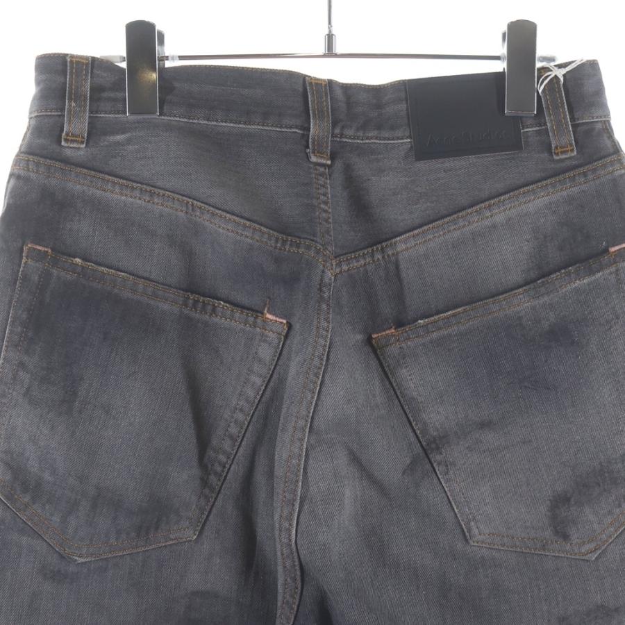 Acne Studios アクネ ストゥディオズ 23AW FN Black Trafalgar Jeans A00514 ペイント加工 デニムパンツ ジーンズ ブラック 36の画像
