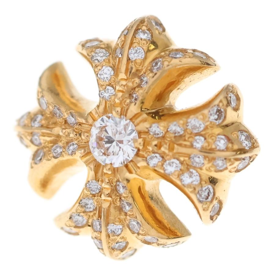 魔*ク様 CHプラススタッド22Kパヴェダイヤ CHROME HEARTS（クロムハーツ） 22K CH PLS P/DIA CHプラススタッド