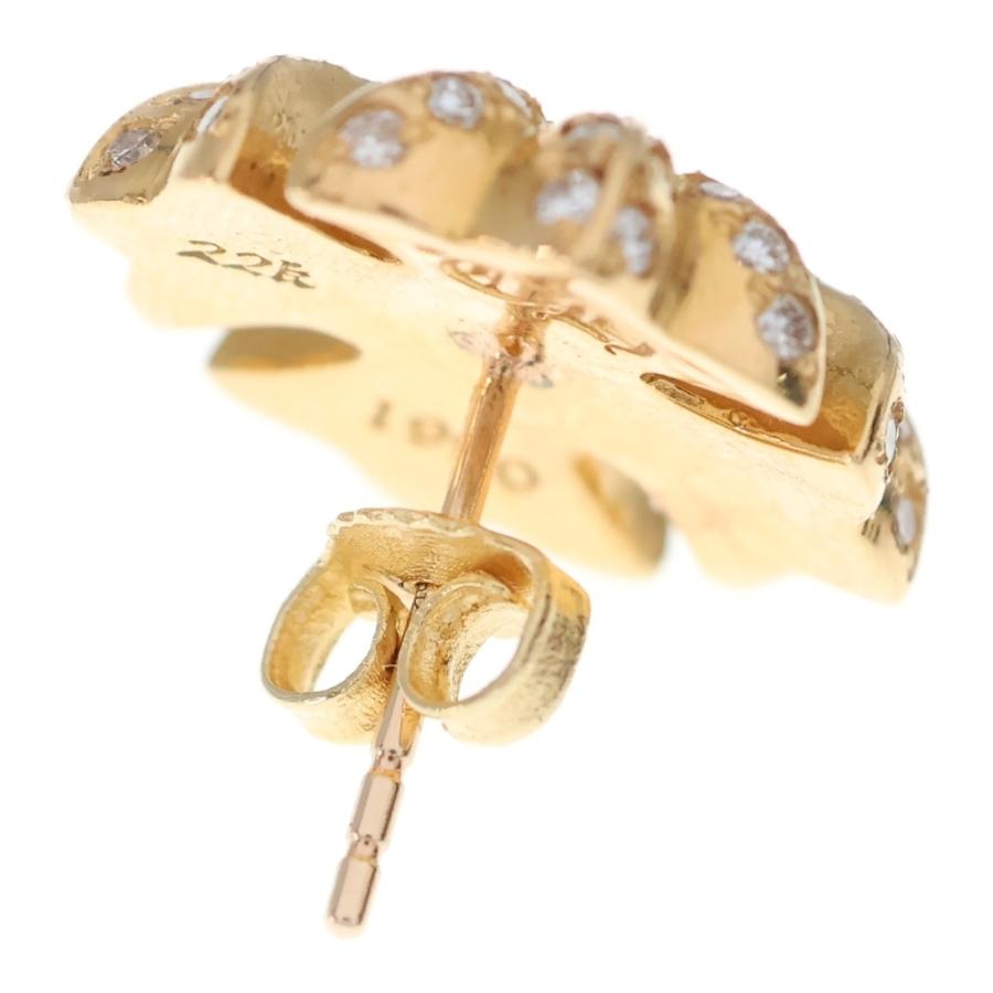 CHROME HEARTS（クロムハーツ） 22K CH PLS P/DIA CHプラススタッド
