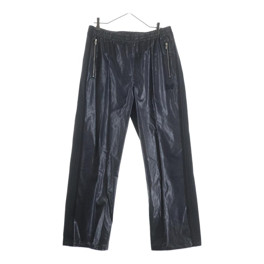 Needles（ニードルス） 24SS×NUBIAN TRACK PANTS SYNCETIC LEATHER
