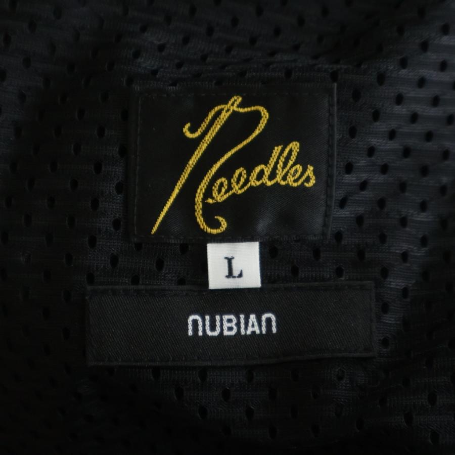Needles（ニードルス） 24SS×NUBIAN TRACK PANTS SYNCETIC LEATHER