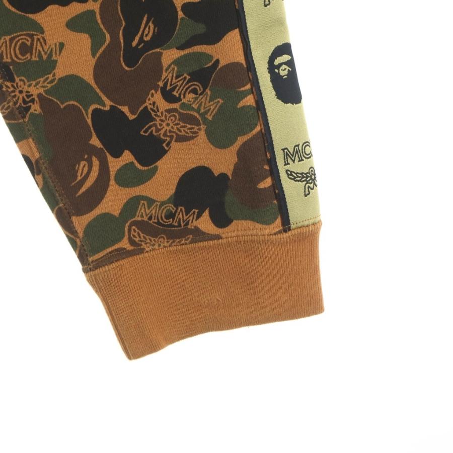 A BATHING APE（アベイシングエイプ） ×MCM カモフラ柄 スウェット