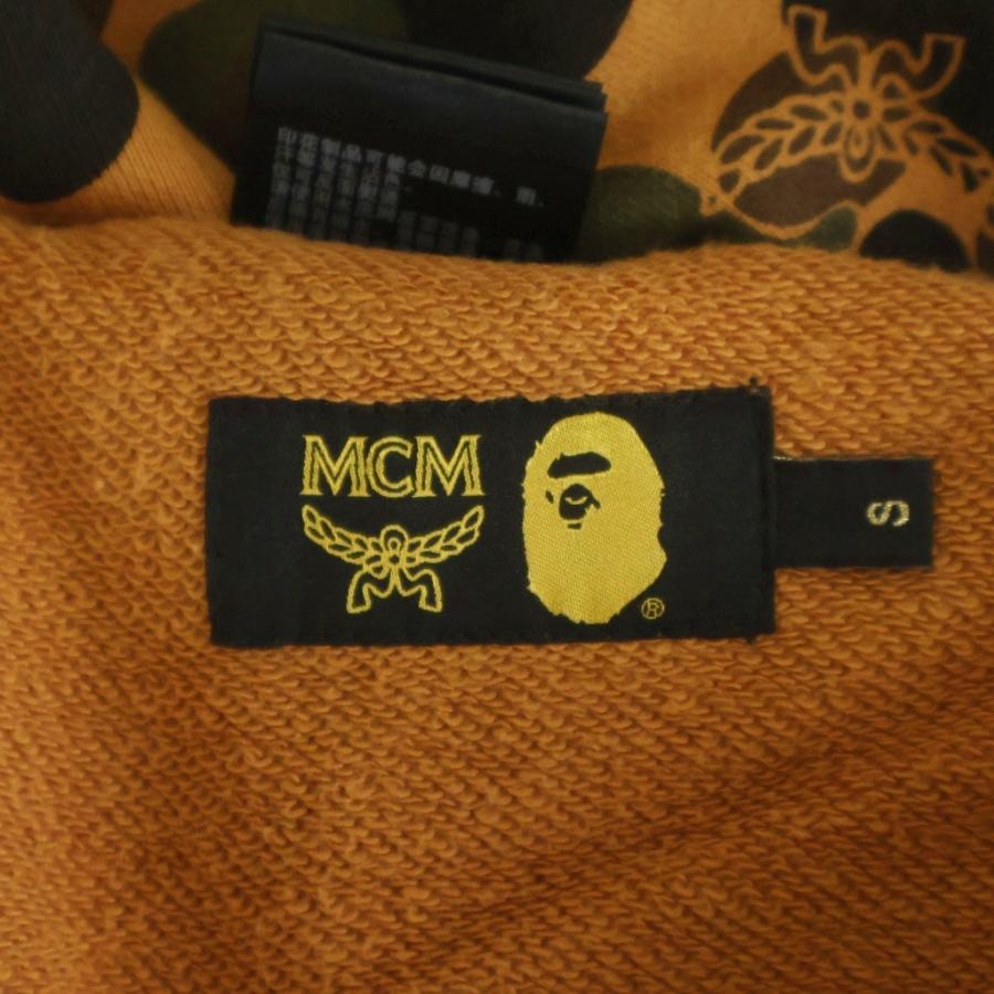 A BATHING APE（アベイシングエイプ） ×MCM カモフラ柄 スウェット