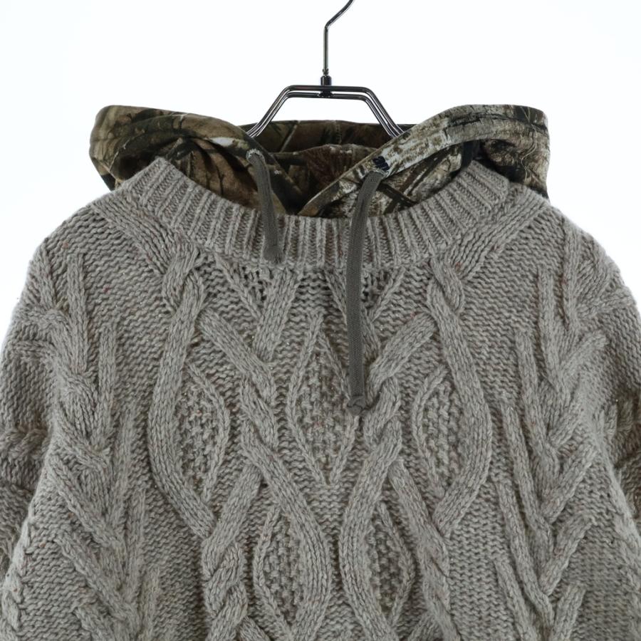 Supreme（シュプリーム） 25AW Cable Hooded Sweater ケーブルニット 