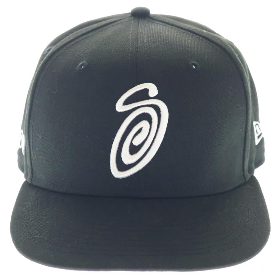 STUSSY（ステューシー） Curly S 59Fifty CAP カーリーロゴ刺繍 ベース