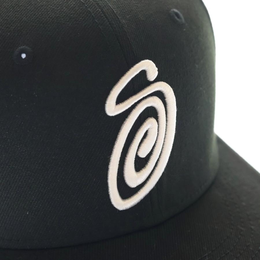STUSSY（ステューシー） Curly S 59Fifty CAP カーリーロゴ刺繍 ベース