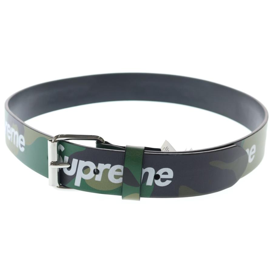 小物 supreme Repeat Leather Belt Camo M Supreme（シュプリーム） 24SS Repeat Leather Belt Woodland Camo