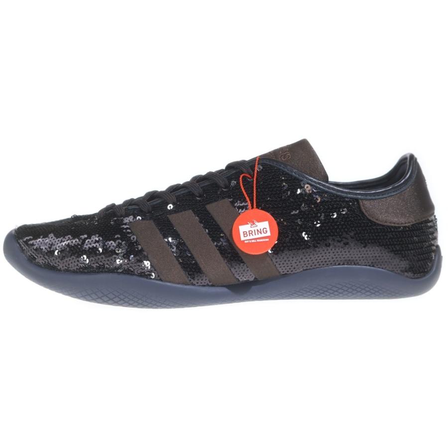  アディダス WALES BONNER KARINTHA LO SEQUIN ウェールズボナー スパンコール ローカットスニーカー ブラック US12.5/30.5cm JR0259 adidas（アディダス） WALES BONNER KARINTHA LO SEQUIN ウェールズ