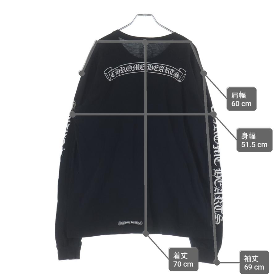 CHROME HEARTS（クロムハーツ） CH L/S T-SHIRT バックスクロールロゴ