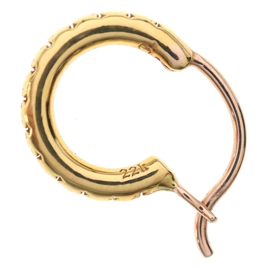 CHROME HEARTS（クロムハーツ） 22K HOOP TFL SML スモールTFLフープ