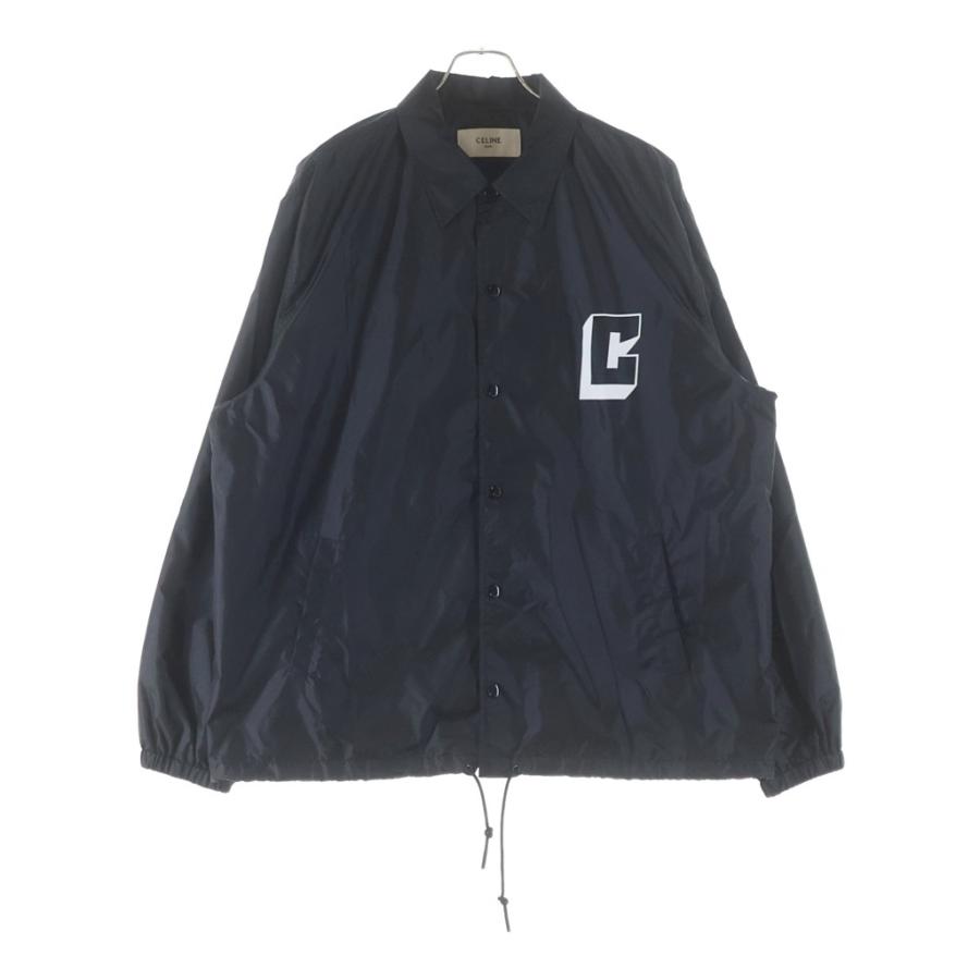 CELINE セリーヌ Coach Jacket ナイロンコーチジャケット ブラック 2W36A495M.38NOの画像