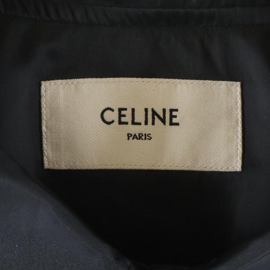 CELINE セリーヌ Coach Jacket ナイロンコーチジャケット ブラック 2W36A495M.38NOの画像
