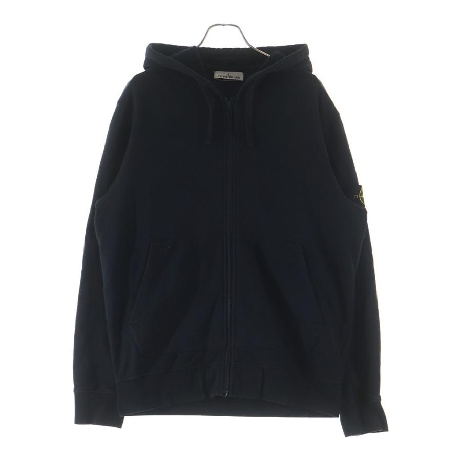 STONE ISLAND（ストーン アイランド） Zip Up Hoodie ロゴワッペン 
