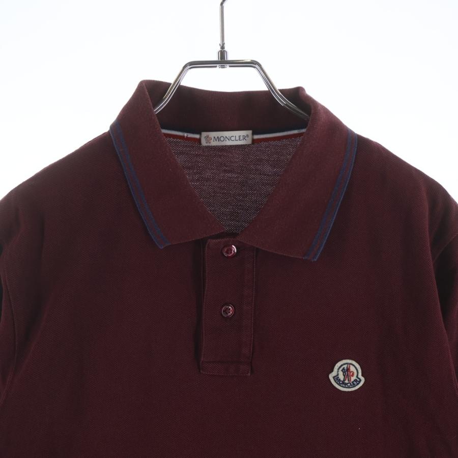 MONCLER（モンクレール） MAGLIA POLO MANICA CORTA ロゴワッペン 半袖