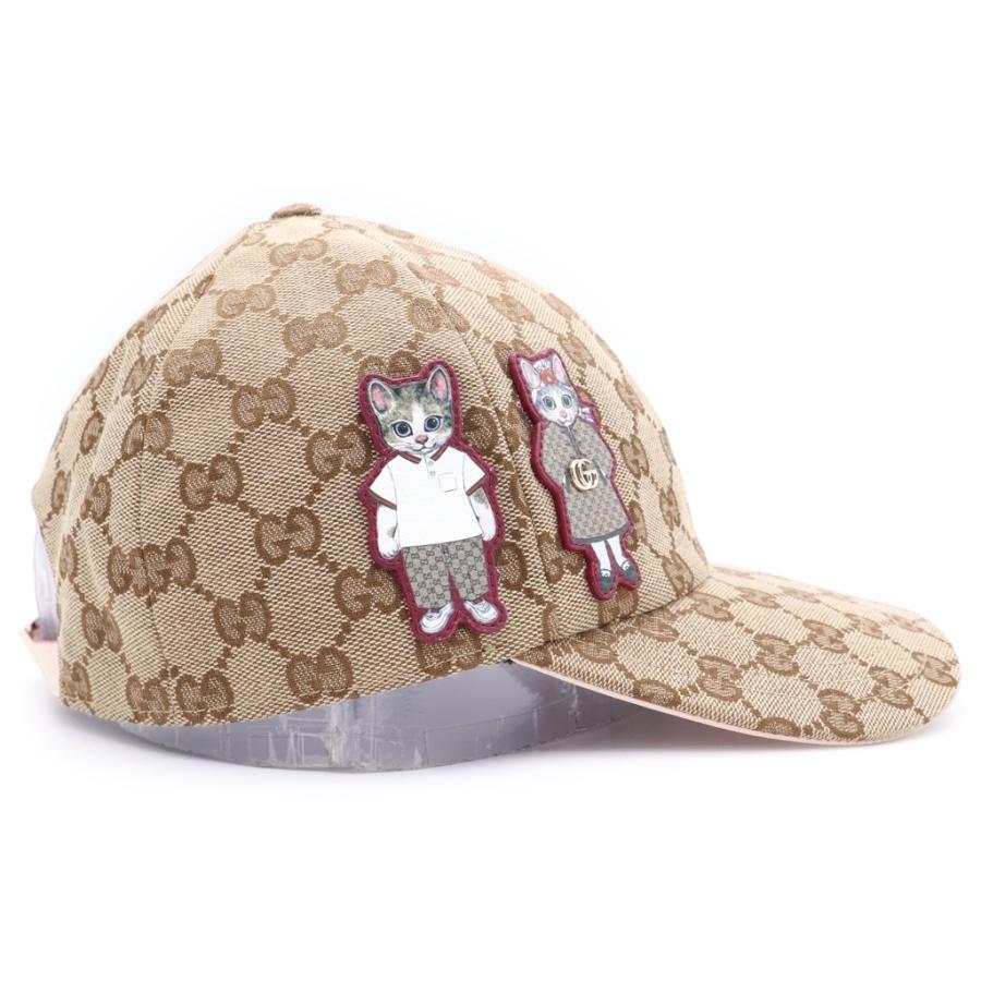 GUCCI（グッチ） 25SS ×Higuchi Yuko GG Canvas Cap ヒグチユウコ GG